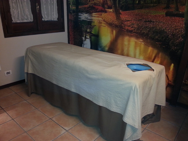 allestire un lettino da massaggio