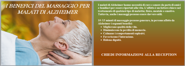 Massaggio e Alzheimer
