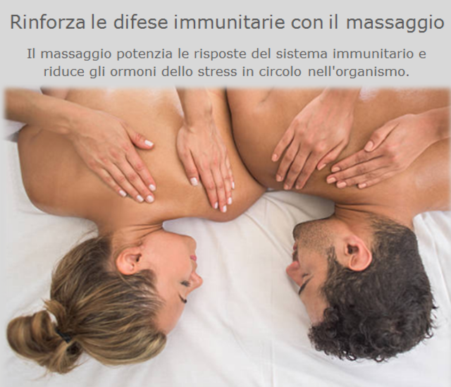 massaggio e immunità