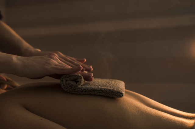 termoterapia e massaggio