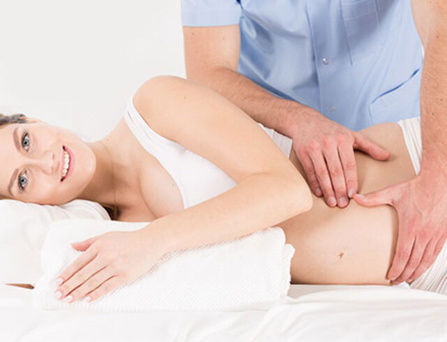 massaggiare la donna in gravidanza