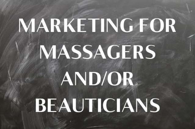 Marketing per massaggiatori 